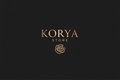 Logo KORYA STORE - Preto e Dourado